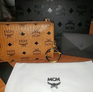 MCM Visetos Coin Case/Wallet